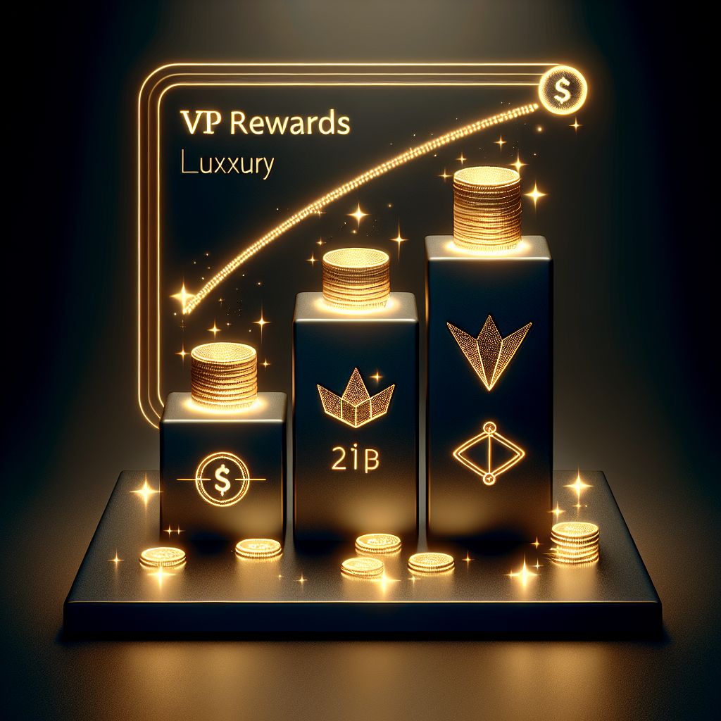 bd9 VIP rewards concept showing rising levels, cashback advantages, and premium player perks in a sleek visual style